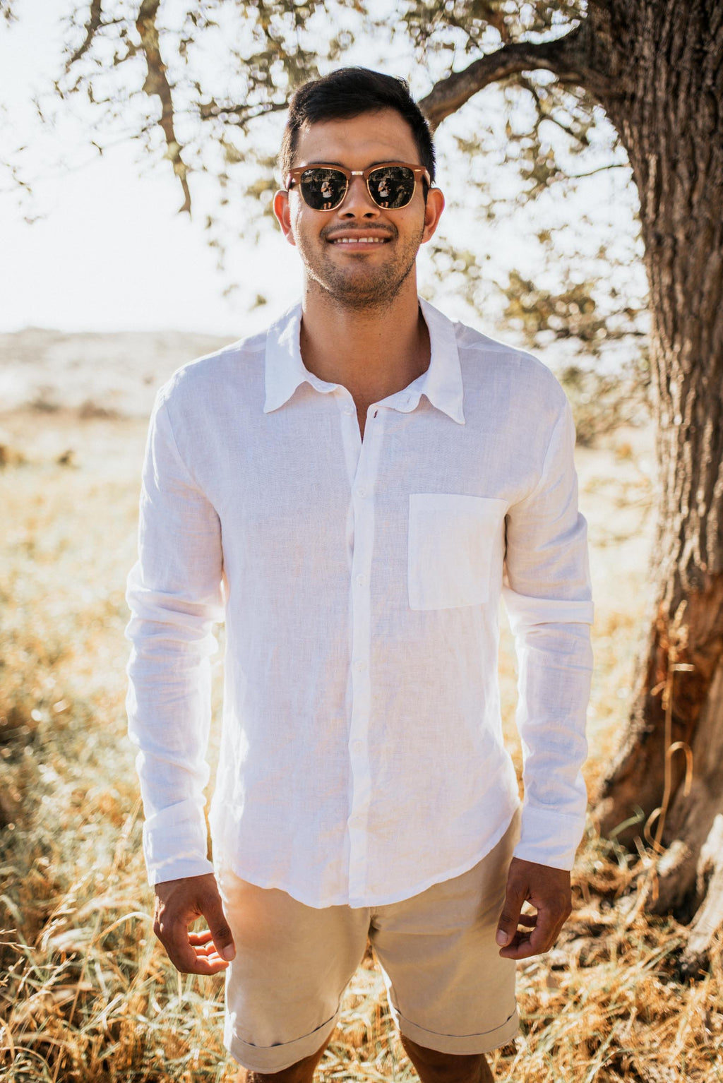 GEE Mens Linen Shirt